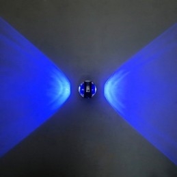 Designer Touch Decorative Modern Contemporary Painting Feature for Mini Style Double crystal lampV