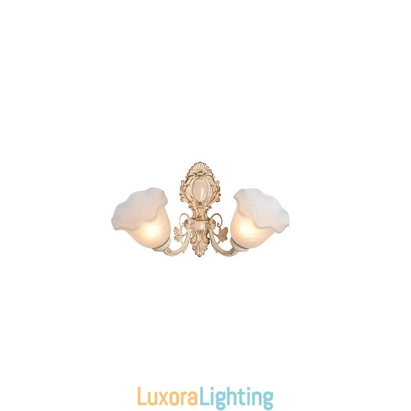 Designer Touch Decorative Country Painting Feature for Mini Style Uplight Wall Sconces Wall Light