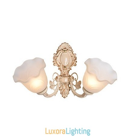 Designer Touch Decorative Country Painting Feature for Mini Style Uplight Wall Sconces Wall Light