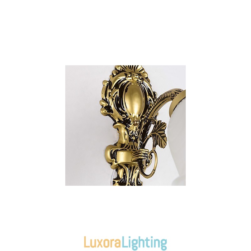 Designer Touch Decorative Country Painting Feature for Mini Style Uplight Wall Sconces Wall Light