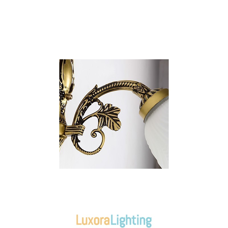 Designer Touch Decorative Country Painting Feature for Mini Style Uplight Wall Sconces Wall Light