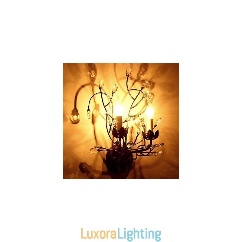 Designer Touch Decorative Modern Contemporary Traditional Classic Rustic Lodge Country Painting Feature for Crystal Uplight