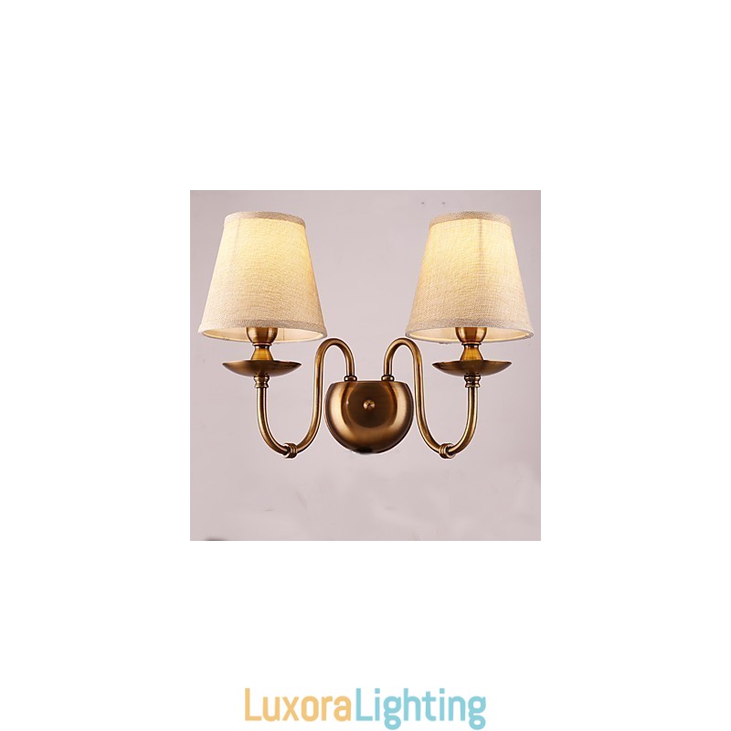 Designer Touch Decorative Traditional Classic Electroplated Feature for Eye ProtectionDownlight Wall Sconces Wall Light