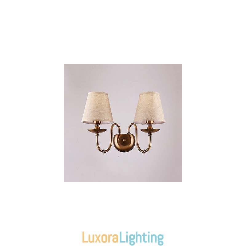 Designer Touch Decorative Traditional Classic Electroplated Feature for Eye ProtectionDownlight Wall Sconces Wall Light
