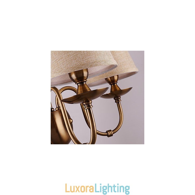 Designer Touch Decorative Traditional Classic Electroplated Feature for Eye ProtectionDownlight Wall Sconces Wall Light
