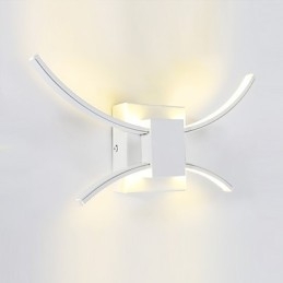 Designer Touch Decorative Integrated Modern Contemporary Anodized Feature for Eye ProtectionUplight Wall Sconces Wall Light
