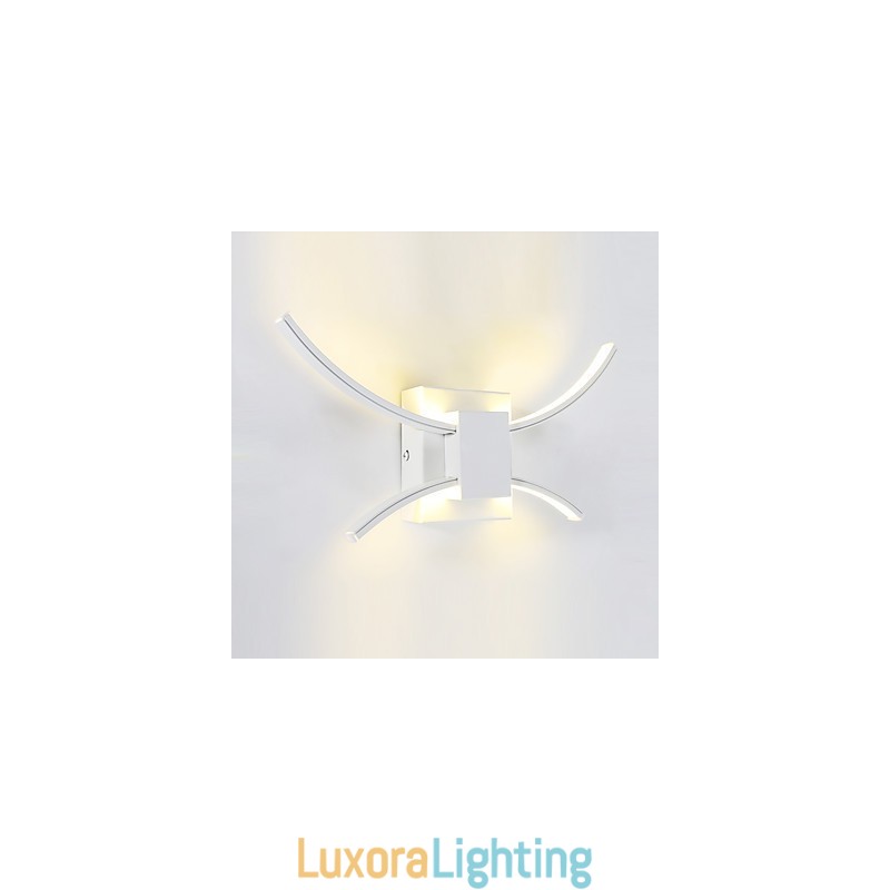 Designer Touch Decorative Integrated Modern Contemporary Anodized Feature for Eye ProtectionUplight Wall Sconces Wall Light