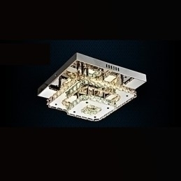 Designer Touch Decorative Crystal Ceiling Lamps Flush Mount Clear or Amber K9 for Indoor CE