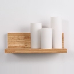 Designer Touch Decorative Wood Sconces 3 Lights Country