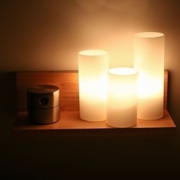 Designer Touch Decorative Wood Sconces 3 Lights Country