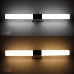 Designer Touch Decorative High Quality Mirror Lamp Bathroom Lights 85 265V Stainless and Acrylic Wall Lights Make up Lighting