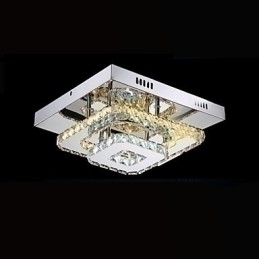 Designer Touch Decorative Crystal Ceiling Lamps Flush Mount Clear or Amber K9 for Indoor CE