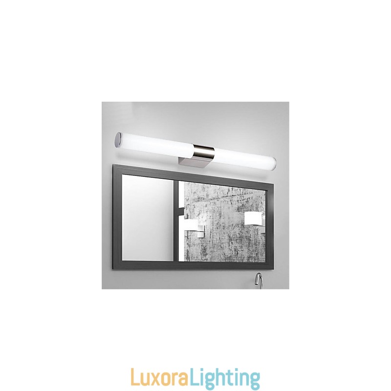 Designer Touch Decorative High Quality Mirror Lamp Bathroom Lights 85 265V Stainless and Acrylic Wall Lights Make up Lighting