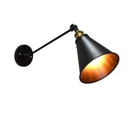 Designer Touch Decorative Buzz Paint Single Wall Iron Wall Lamp Dumb Black Lightsaber Lamp On Wall