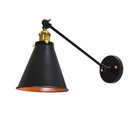 Designer Touch Decorative Buzz Paint Single Wall Iron Wall Lamp Dumb Black Lightsaber Lamp On Wall