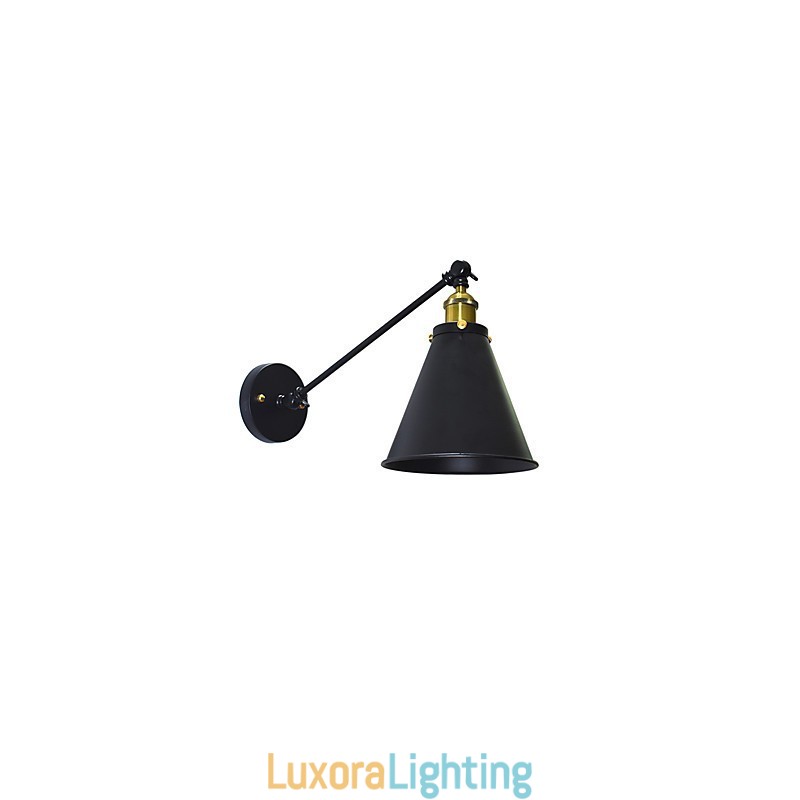 Designer Touch Decorative Buzz Paint Single Wall Iron Wall Lamp Dumb Black Lightsaber Lamp On Wall