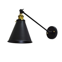 Designer Touch Decorative Buzz Paint Single Wall Iron Wall Lamp Dumb Black Lightsaber Lamp On Wall