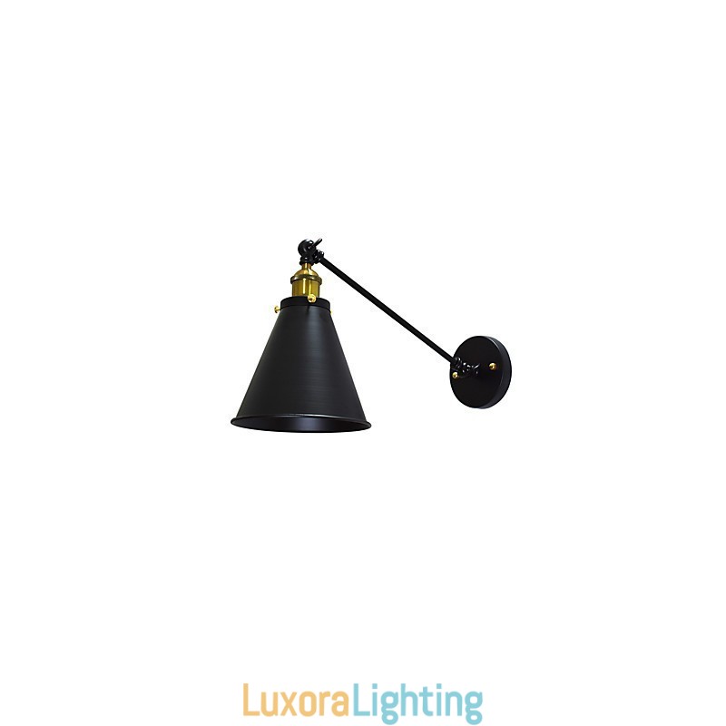 Designer Touch Decorative Buzz Paint Single Wall Iron Wall Lamp Dumb Black Lightsaber Lamp On Wall