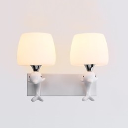 Designer Touch Decorative Modern Contemporary Painting Feature for Eye Protection Ambient Light Wall Sconces Wall Light