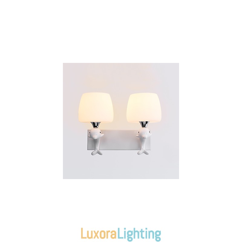 Designer Touch Decorative Modern Contemporary Painting Feature for Eye Protection Ambient Light Wall Sconces Wall Light