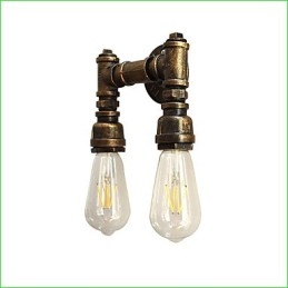 Designer Touch Decorative Rustic Lodge Traditional Classic Antique Brass Feature for Ambient Light Wall Sconces Wall Light
