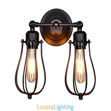 Designer Touch Decorative Traditional Classic Rustic Lodge Country Painting Feature for Swing Arm Ambient Light Wall Sconces Wall Light