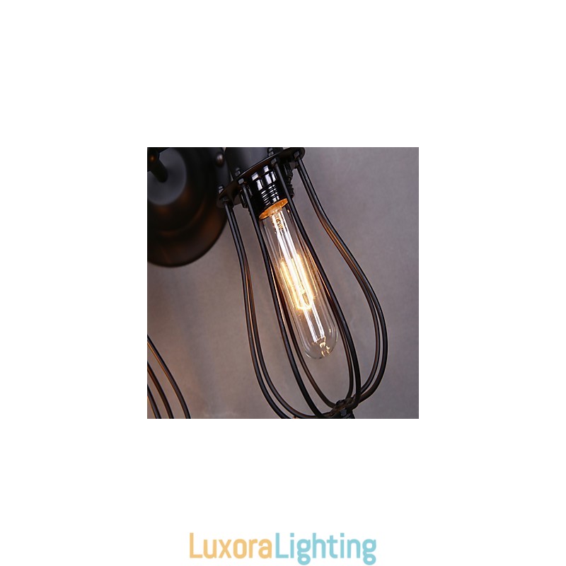 Designer Touch Decorative Traditional Classic Rustic Lodge Country Painting Feature for Swing Arm Ambient Light Wall Sconces Wall Light