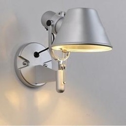 Designer Touch Decorative Modern Contemporary Silver Feature for Eye Protection Ambient Light Wall Sconces Wall Light