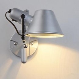 Designer Touch Decorative Modern Contemporary Silver Feature for Eye Protection Ambient Light Wall Sconces Wall Light