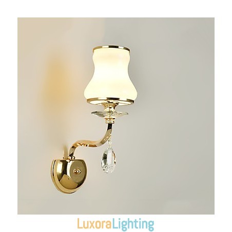Designer Touch Decorative Modern Contemporary Electroplated Feature for Crystal Ambient Light Wall Sconces Wall Light