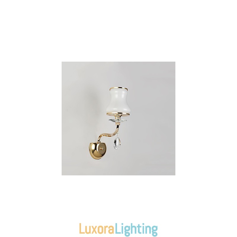 Designer Touch Decorative Modern Contemporary Electroplated Feature for Crystal Ambient Light Wall Sconces Wall Light