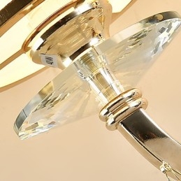 Designer Touch Decorative Modern Contemporary Electroplated Feature for Crystal Ambient Light Wall Sconces Wall Light