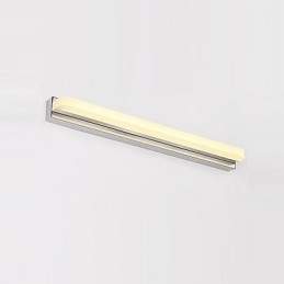 Designer Touch Decorative Integrated Modern Contemporary Chrome Feature for Ambient Light Bathroom Lighting Wall Light