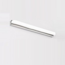 Designer Touch Decorative Integrated Modern Contemporary Chrome Feature for Ambient Light Bathroom Lighting Wall Light