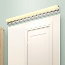 Designer Touch Decorative Integrated Modern Contemporary Chrome Feature for Ambient Light Bathroom Lighting Wall Light