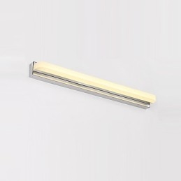 Designer Touch Decorative Integrated Modern Contemporary Chrome Feature for Ambient Light Bathroom Lighting Wall Light