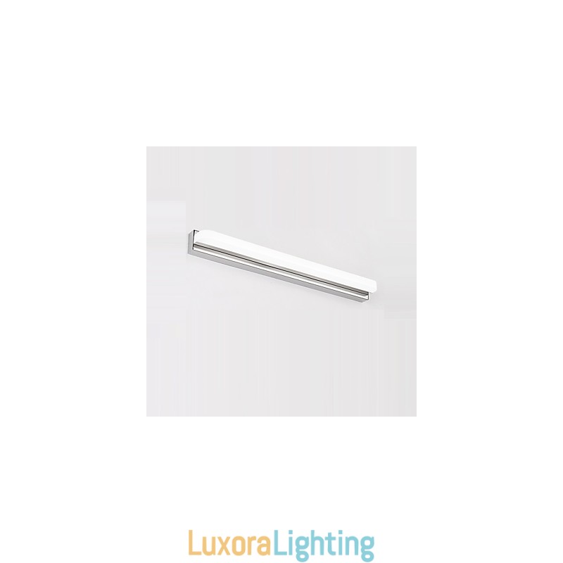 Designer Touch Decorative Integrated Modern Contemporary Chrome Feature for Ambient Light Bathroom Lighting Wall Light