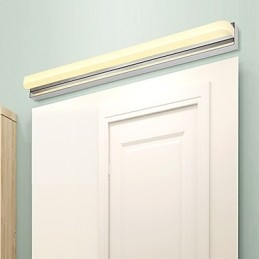 Designer Touch Decorative Integrated Modern Contemporary Chrome Feature for Ambient Light Bathroom Lighting Wall Light