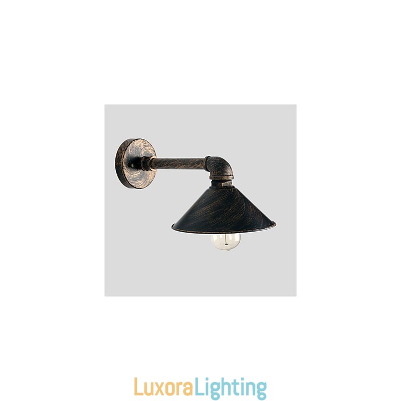 Designer Touch Decorative Water Pipe Wall Lights Retro Industrial Style Creative Country Metal Restaurant Cafe Bars Bar Table Wall Sconces