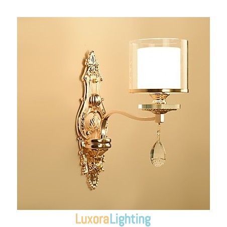 Designer Touch Decorative Modern Contemporary Electroplated Feature for Eye Protection Ambient Light Wall Sconces Wall Light