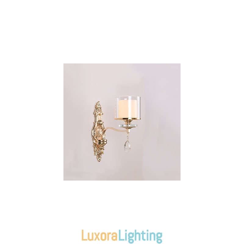 Designer Touch Decorative Modern Contemporary Electroplated Feature for Eye Protection Ambient Light Wall Sconces Wall Light