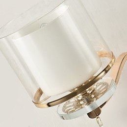 Designer Touch Decorative Modern Contemporary Electroplated Feature for Eye Protection Ambient Light Wall Sconces Wall Light