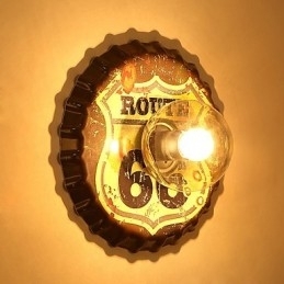 Designer Touch Decorative Traditional Classic Rustic Lodge Country Painting Feature for Mini Style Ambient Light Wall Sconces Wall Light