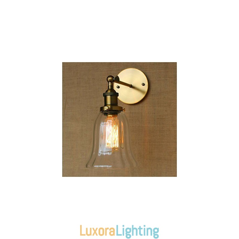 Designer Touch Decorative Country Retro Electroplated Feature for Mini Style Eye Protection Ambient Light Wall Sconces