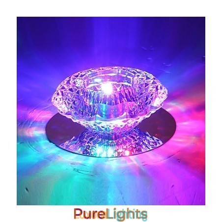 Designer Touch Decorative 3W Energy Saving Modern Ceiling Light Crystal Ceiling Light Down light bulb Lamp