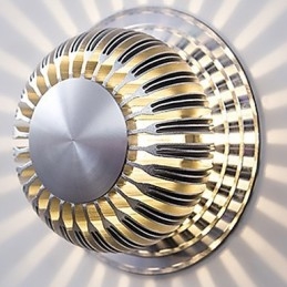 Designer Touch Decorative Modern Light Aluminum Flush Mount Wall Lamp Decorate Wall Lights