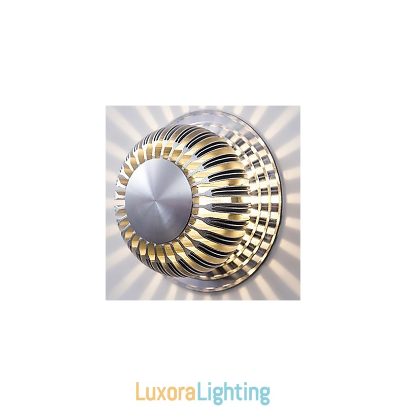 Designer Touch Decorative Modern Light Aluminum Flush Mount Wall Lamp Decorate Wall Lights