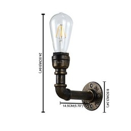 Designer Touch Decorative Rustic Lodge Traditional Classic Antique Brass Feature for Ambient Light Wall Lights