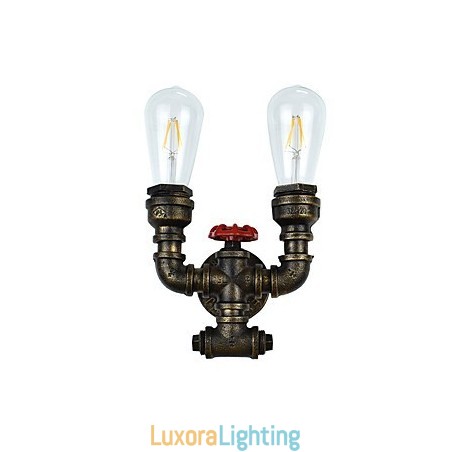 Designer Touch Decorative Rustic Lodge Traditional Classic Antique Brass Feature for Ambient Light Wall Lights