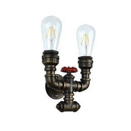 Designer Touch Decorative Rustic Lodge Traditional Classic Antique Brass Feature for Ambient Light Wall Lights